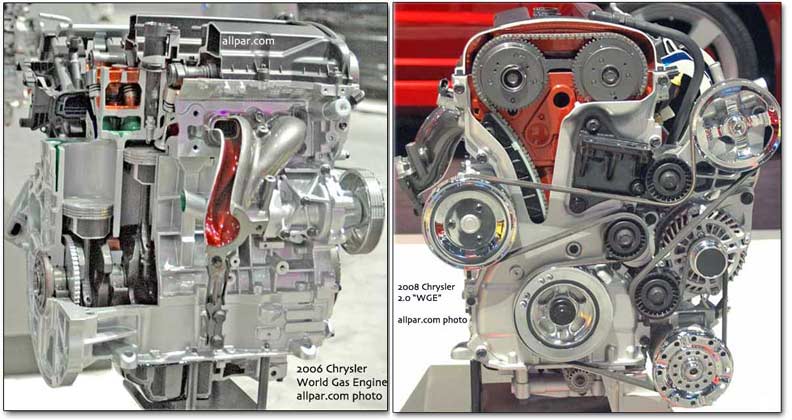 Chrysler 2.4l world engine
